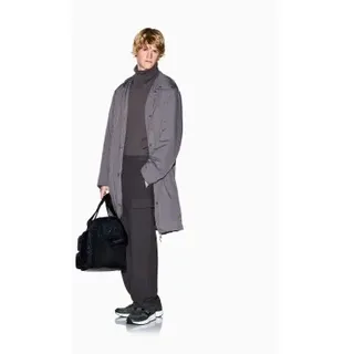 A|X Armani Exchange für Herren. XM001117AF16341U8092 Trenchcoat grau (L), Lässig, Polyamid