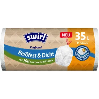 Swirl Reißfest & Dicht 35 l Weiß 11 Stück