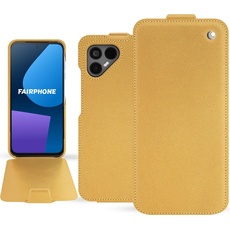 Noreve Lederschutzhülle vertikal (OnePlus 5), Smartphone Hülle, Orange
