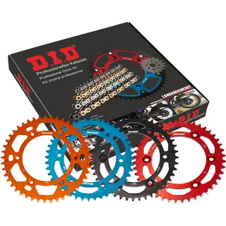 DID Kit Alu (rot) HM/Kompatibel mit Honda CRE250 X Enduro 04-06/CR... 14-53-116 DID520ZVM-X(G&G) Endlos
