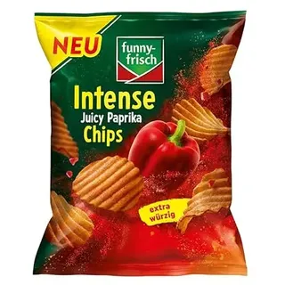 funny-frisch Intense Chips Juicy Paprika 110g