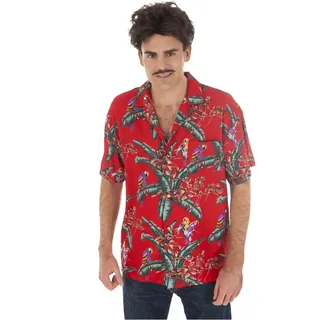 Chaks - Hawaiihemd Herren, Kurzarmhemd Tropical Party | Exotische Muster, Florale und tropische Designs, Sommer-Look für Festival, Mottoparty, Freizeit und Urlaub