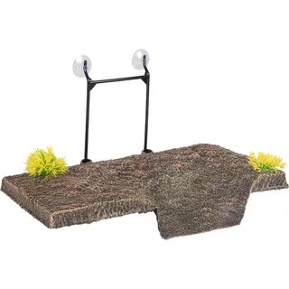 Karlie Terrarieninsel Kunstharz 35 x 17,5 x 7 cm Braun