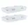 Vevor Unterbettaufbewahrungsbox 101 x 51 x 15 cm 2-tlg Grau