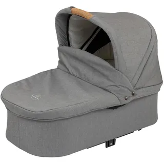 Naturkind Liegewanne , Grau , Textil , meliert , 83x62x44 cm , EN 1888 , Baby on Tour, Kinderwagen, Kinderwagenzubehör, Kinderwagen-Babywannen