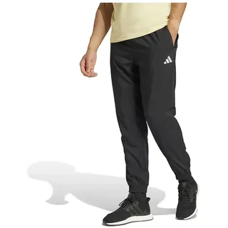 Adidas Essentials Small Logo Stanford Hosen - Black / White - L - Short