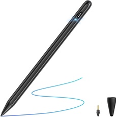 AT-Mizhi Stylus Pen für Apple iPad - Pencil 2. Generation für iPad 2018-2022, High Precision iPad Stift, Palm Rejection Stylus Stift für iPad 9 8 7 6, iPad Pro 11/12.9, iPad Air 5 4 3, iPad Mini 6 5