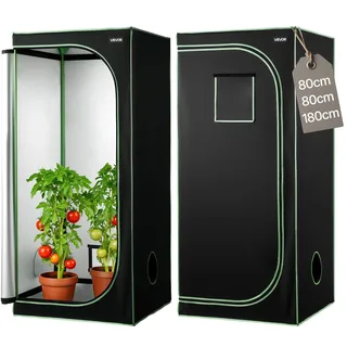 Vevor Growbox 600D Mylar 80 x 80 x 180 cm Grün