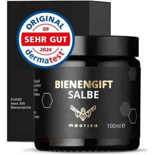 maorika Bienengiftsalbe mit Manukaöl Öl 100 ml
