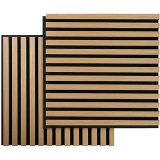 fibrotech® Akustikpaneel Square Light Oak 2 St. 52 x 52 cm