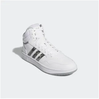 Adidas Herren Hoops 3.0 Mid Lifestyle Basketball Classic Vintage Shoes Schuhe, Cloud White/Grey six/solid Grey, 42 2/3 EU