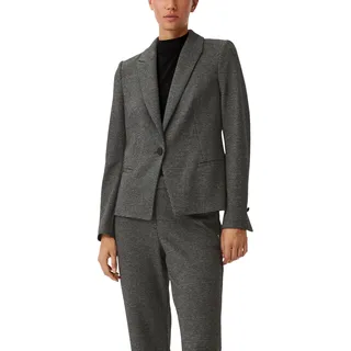 Comma Blazer mit Pepita-Muster