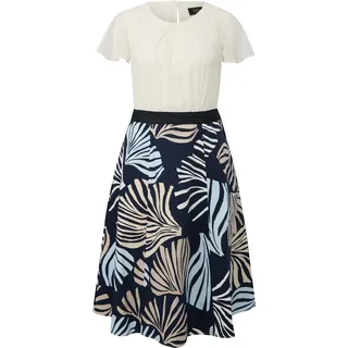 s.Oliver Midikleid Floral Blau 42