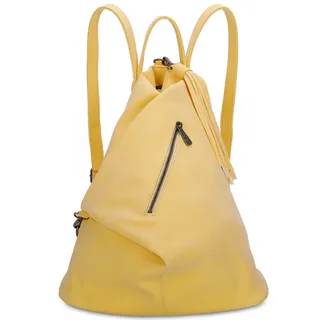 Fritzi aus Preußen Rucksack Fritzi Tomke Vintage Backpack Fizz gelb - Gelb