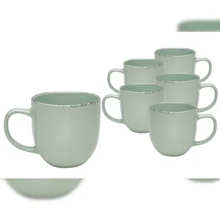 VAN WELL Kaffeetasse 0,32 l Grün 6 St.