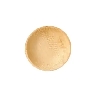 Papstar Teller Palmblatt rund 18,5 cm 25 St. Naturfarben