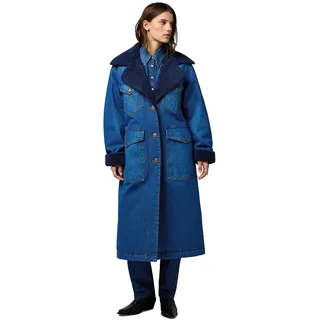 Wrangler 112370813 Loose Fit Jeansjacke - Sparkle Blue - XS