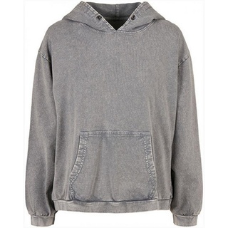 Build Your Brand Damen BY194-Ladies Acid Washed Oversize Hoody Kapuzenpullover, Asphalt, XXL