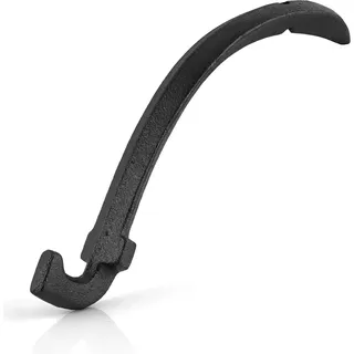 BBQ-Toro Gusseisen Grillrostheber, 20 x 2,5 x 5 cm, Grillrost Heber, Rost Heber, Grill Lifter - Schwarz