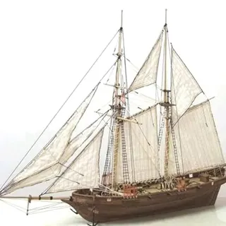 Ghzste Holzschiff Modelle,Segelboot Modell,DIY Schiffsmodell Kit,Schiffbausatz Segelschiff Modellbausatz holz Schiff Bausatz Flaggschiff Holzmodell Spielzeug