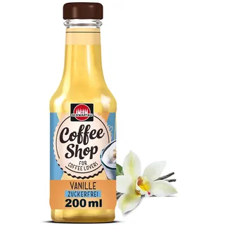 Schwartau Coffee Shop Vanille Sirup zuckerfrei, 200ml