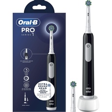 Bild Oral-B Pro Series 1 8006540771457 Elektrische Zahnbürste Pro1 Black + Extra Brush Head