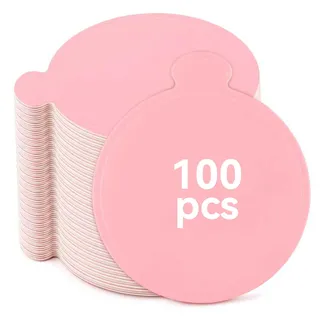 100 Stück Cakeboard Rund 8cm, Cake Board, Mousse Tortenunterlage rund, Pink Kuchenplatten, Einweg Tortenplatte Pappe für Hochzeit, Geburtstag, Dessert Display, Kuchen Dekoration