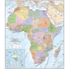 Continental Serie: Afrika - Wandkarte