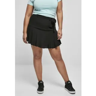 Urban Classics Viscose Kurzer Rock - Black - XS