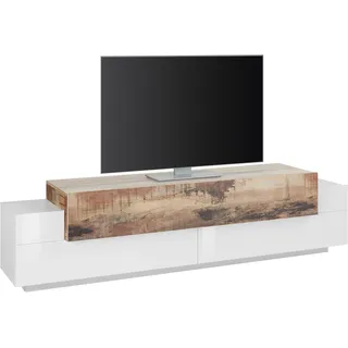 Home Affaire Coro Lowboard 200 cm Beige MDF/Holzwerkstoff