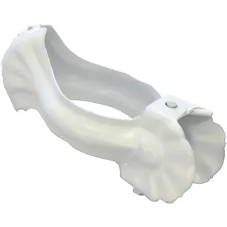 Dekoklammer für Raffhalter GARDINIA "Donauklammer" Gr. 1, weiß, L:15cm, Raffhalter, Dekoklammer für Raffhalter, für Dekorationen von Stoffe