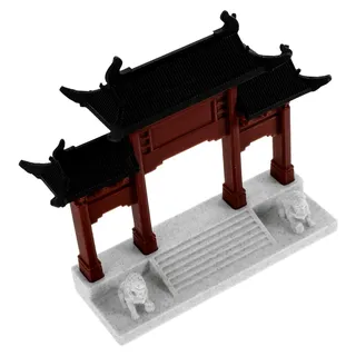 Miniatur-pagodenstatue Für Zen-Garten-Dekoration Kleine Asiatische Skulptur Traditionelles Chinesisches Ornament Für Bonsai-anordnungen Und Aquariengestaltung