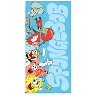 Herding SpongeBob Schwammkopf Badetuch 75 x 150 cm mehrfarbig
