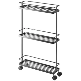 Yamazaki 7152, Rechteckig, schwarz, Stahl, Stahl, Kunststoff, 120 mm - Schwarz