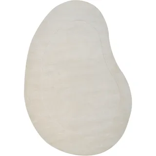 Beliani Masso Wollteppich 160 x 230 cm Beige