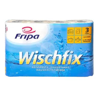 Fripa Wischfix 3-lagig, 32 Rollen