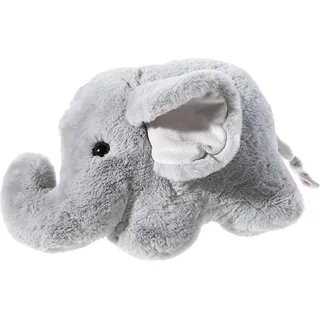 HEUNEC Kuscheltier Kuma Türstopper Elefant 30 cm Grau