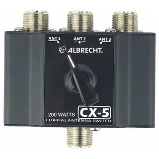 Albrecht Antennenumschalter CX-5 3-Wege Antennenschalter 7402,
