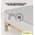 Spannbettlaken Jersey-Elasthan 90 x 200 - 100 x 220 cm grau
