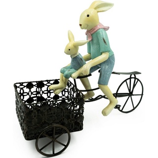 Noor LIVING Osterhase »Osterdekoration Hase auf Fahrrad«, Ostern, bunt