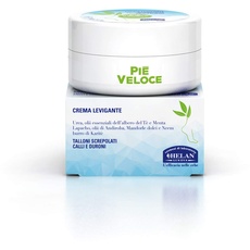 Helan, Piè Veloce, Chapped Dry Feet Cream, Chapped Heel Cream with Urea and Essential Oils - Smoothing Moisturizer against Corns and Calluses, with Sweet Mandel Oil, 50ml Made in Italy