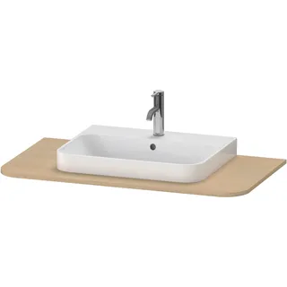 Duravit Happy D.2 Plus Konsole, 1000x550 mm, 1 Auschnitt, für den Waschtischunterbau HP4941, HP4961, HP4971, HP031E07171, Farbe: Mediterrane Eiche Echtholzfurnier