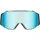 gravity FM stylische verspiegelte mit Anti-Fog-Beschichtung und Over-The-Glasses-Konstruktion für Damen und Herren rhino matt/ice-green one size