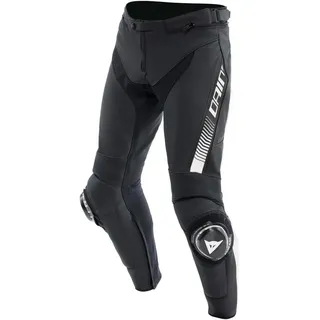 Dainese Super Speed S26, Lederhose - Schwarz/Weiß / 50
