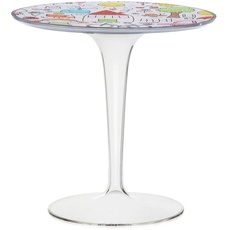 Kartell Tip Top Kids Beistelltisch, Transparent Zeichnung