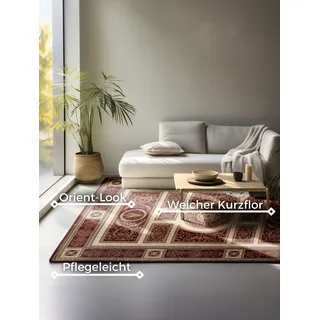 Northrugs Teppich »Guzara« rechteckig 8 mm Höhe Orient Optik, Läufer, strapazierfähig, pflegeleicht, robust