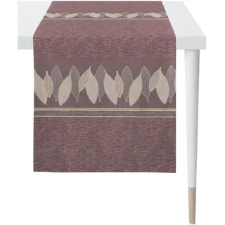 APELT Tischläufer »2719 LOFT STYLE, Jacquard«, lila