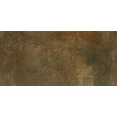 Bild von Bodenfliese Feinsteinzeug Metallique 30 x 60 cm kupfer