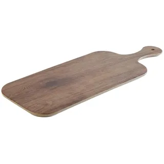APS 84178 Tablett Oak, 40 x 20 cm, Höhe 1,5 cm, Melamin, Eichenoptik, strukturierte Oberfläche