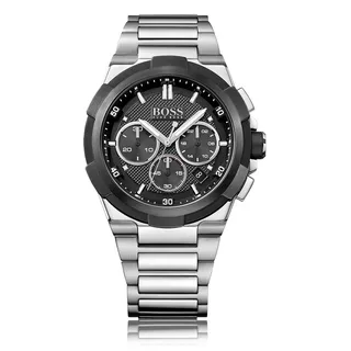 Boss 1513359 Supernova Herren-Chronograph - Silber